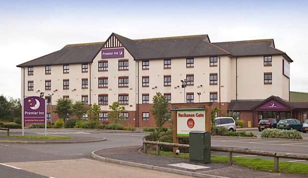 Exterior of Premier Inn Glasgow Stepps (M80, J3)