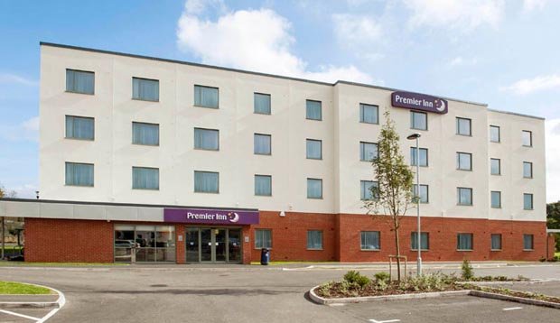 Exterior at Premier Inn Gosport