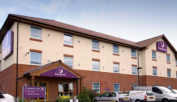 Exterior of Premier Inn Grantham