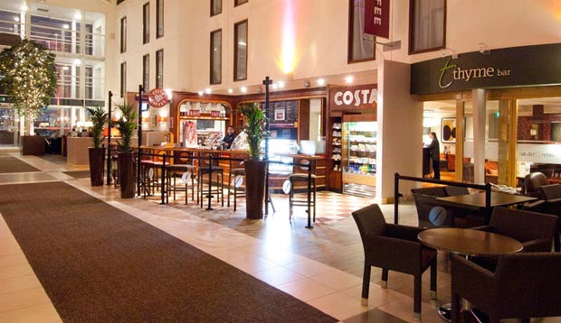 Restaurant area at Premier Inn London Heathrow Airport (Bath Road)