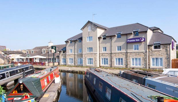 Exterior and surrounding area at Premier Inn Huddersfield Central