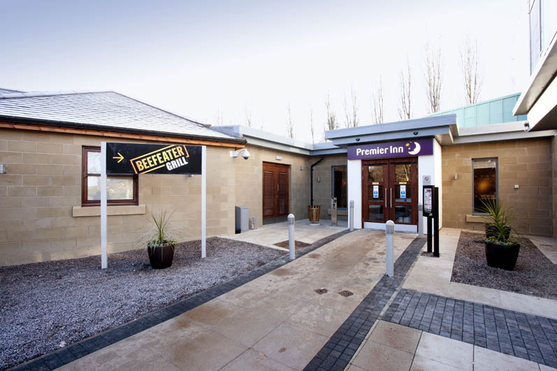 Exterior of Premier Inn Inverness West