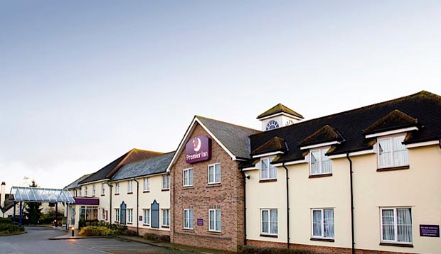 Exterior of Premier Inn Hotel Ipswich (Chantry Park)