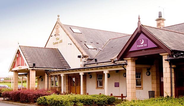 Exterior of Premier Inn Kilmarnock