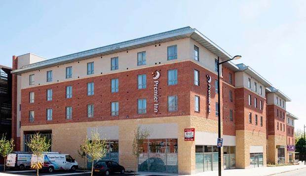 Exterior at Premier Inn Lincoln City Centre