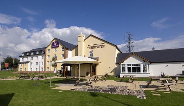 Exterior at Premier Inn Llanelli Central East