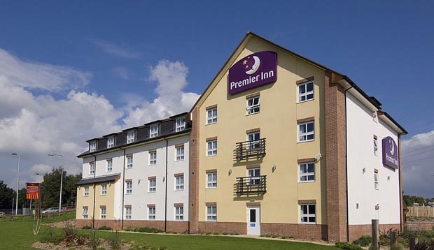 Exterior at Premier Inn Llanelli Central East