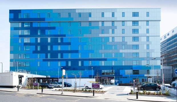 Exterior of Premier Inn London Archway hotel