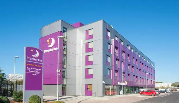 Exterior at Premier Inn London Edmonton hotel