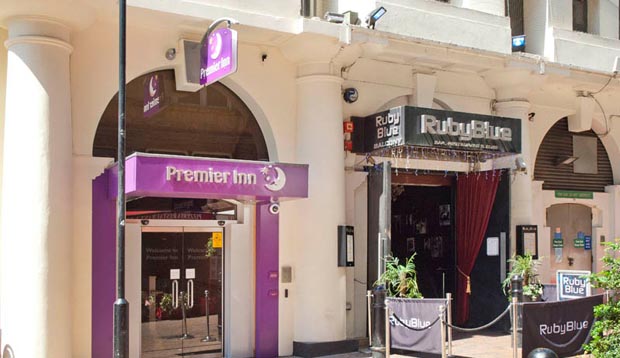 Exterior at Premier Inn London Leicester Square