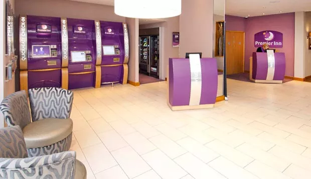 Reception at Premier Inn London City (Old Street)