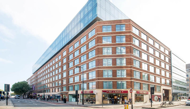 Exterior at Premier Inn London St Pancras hotel