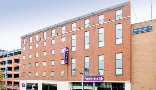 Exterior at Premier Inn Luton Town Centre