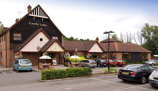 Car park at Premier Inn Maidstone (Leybourne) hotel
