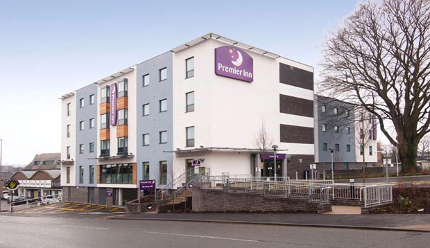 Exterior at Premier Inn Maidstone Town Centre hotel