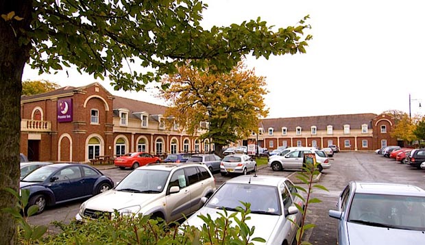 Car park at Premier Inn Manchester Trafford Centre South hotel