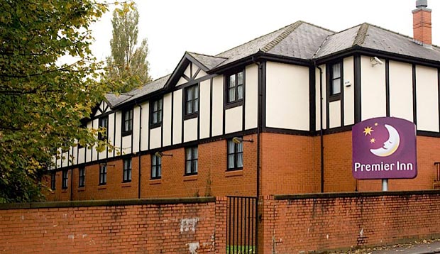 Exterior of Premier Inn Manchester (Swinton) hotel