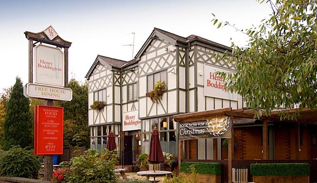 Exterior of Premier Inn Manchester (Swinton) hotel