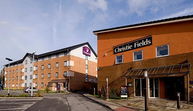 Exterior at Premier Inn Manchester West Didsbury hotel