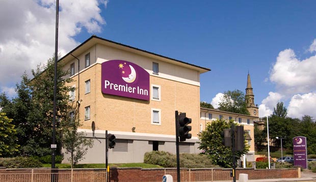Exterior of Premier Inn Newcastle City Centre (Millennium Bridge)