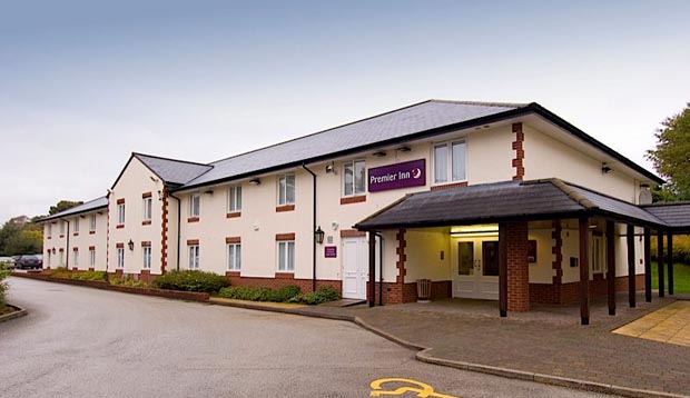 Outside Premier Inn Northwich (Sandiway) hotel