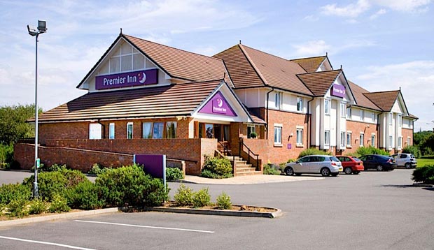 Exterior of Premier Inn Northampton Bedford Rd/A428 hotel