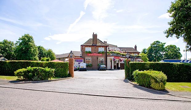 Exterior of Premier Inn Northampton South (Wootton) hotel