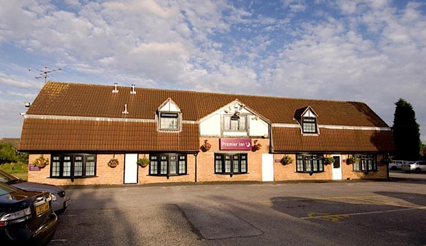 Outside of Premier Inn Nottingham North West (Hucknall) hotel
