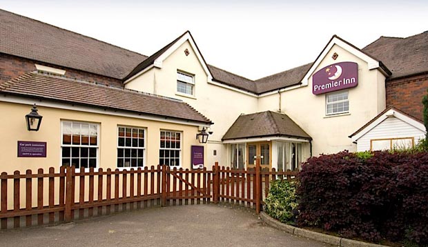 Outside Premier Inn Nuneaton/Coventry hotel
