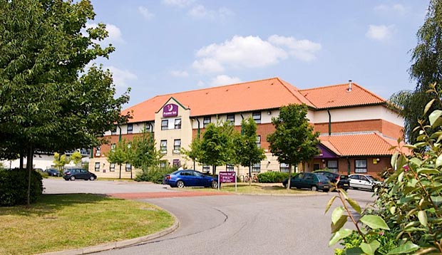 Exterior of Premier Inn Oxford
