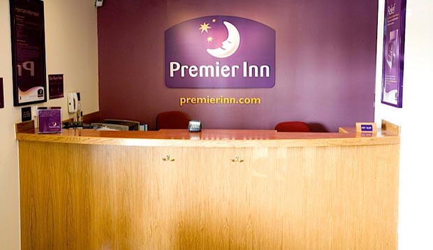 Reception at Premier Inn London Rainham